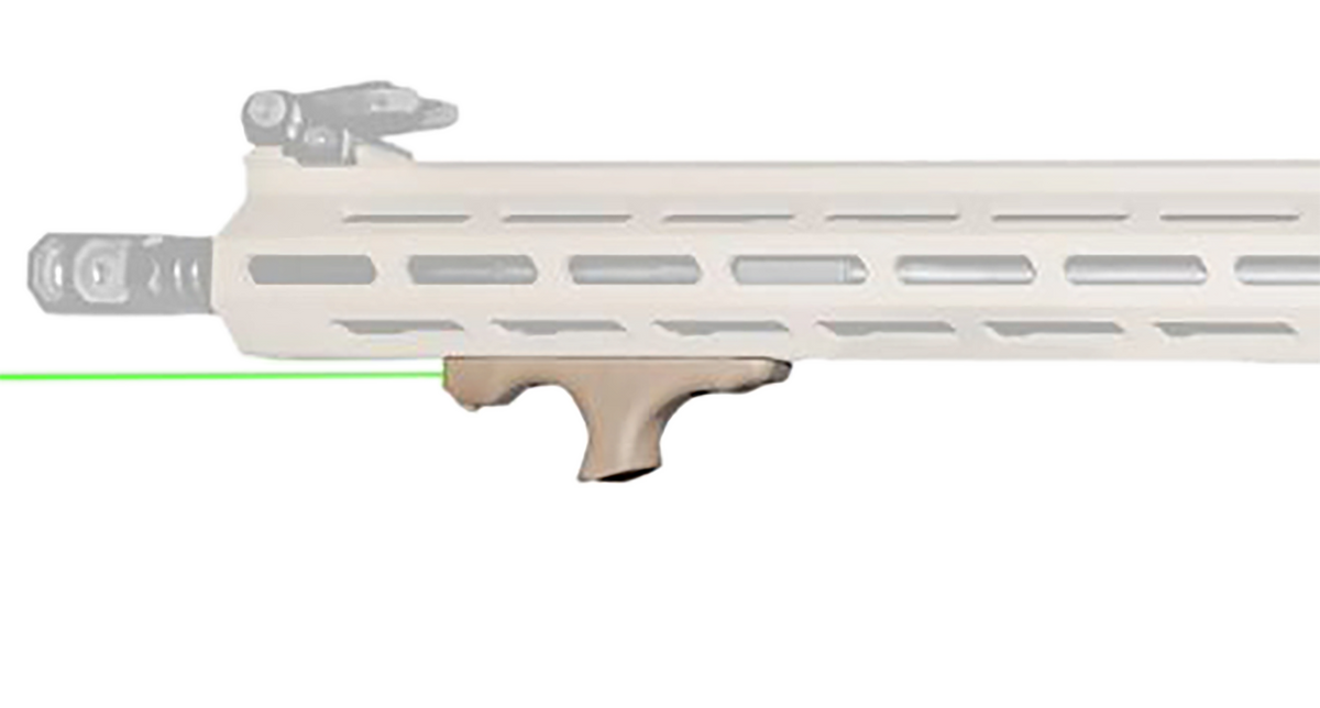 Viridian HS1 AR Hand Stop with Green Laser M-LOK FDE — view 2