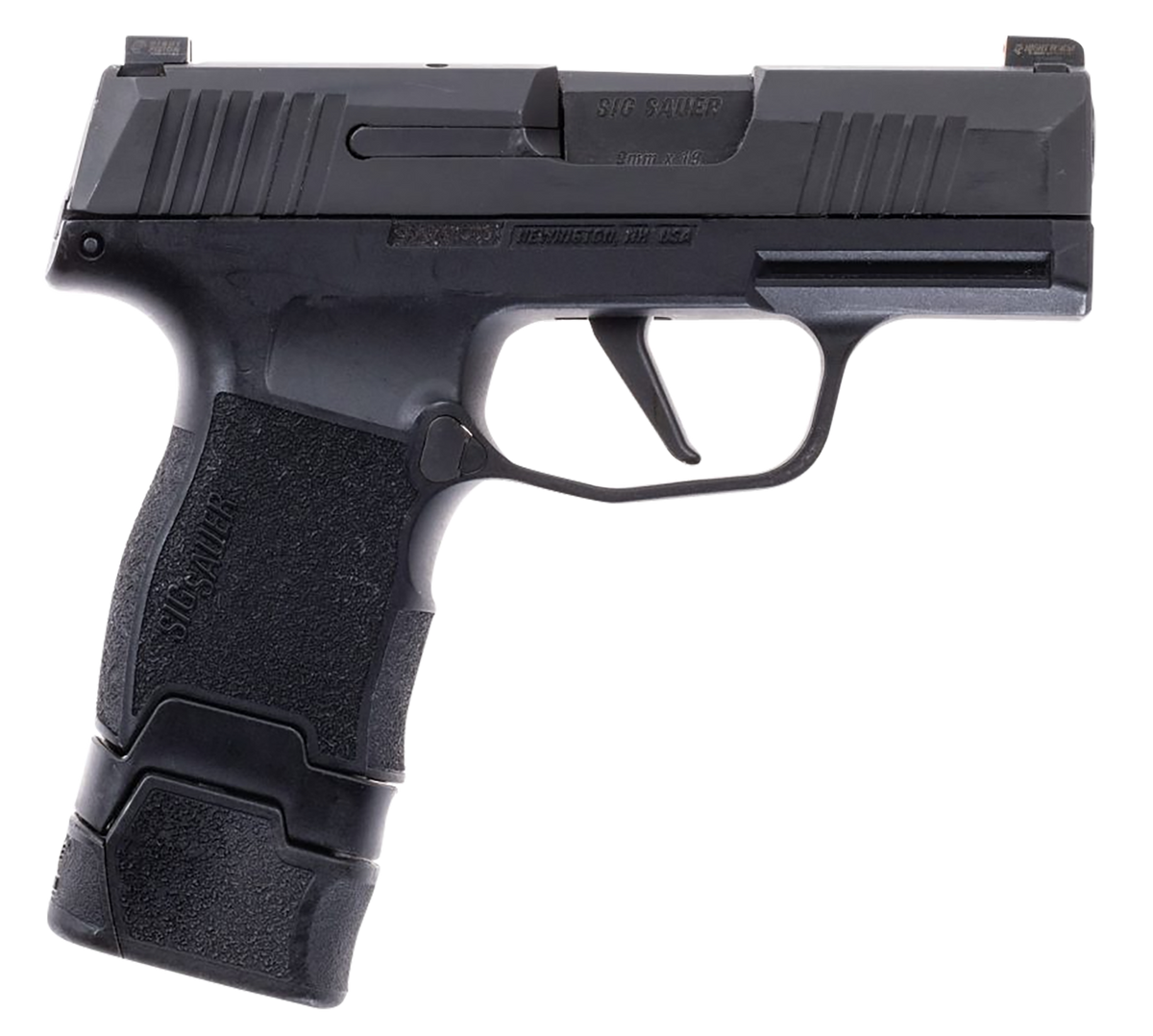 Xtech Tacitcal MTX 365 9mm 12-Round Magazine Extension for Sig P365 - Black — view 2