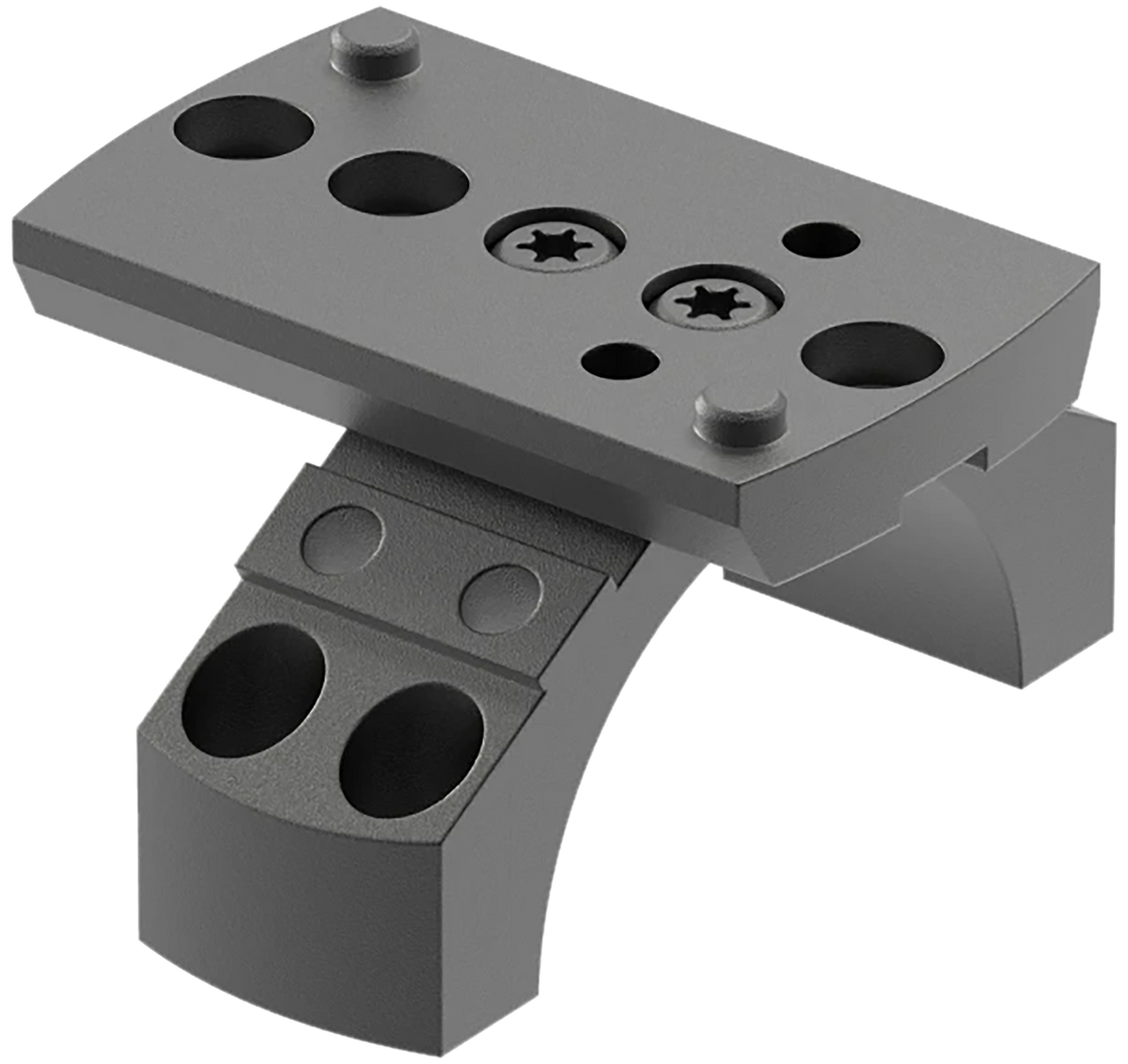Leupold DeltaPoint Pro 34mm Ring Top Mount Kit Matte Black Aluminum — view 2