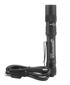 Bayco Nightstick USB-200 USB-C Rechargeable Penlight 300 Lumens White LED Black Anodized — view 2