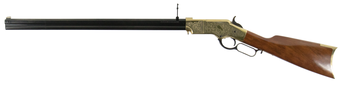 Taylor's & Company 1860 Henry Brass Engraved .44-40 Win 24.25" 13+1 Lever Action Rifle — view 2