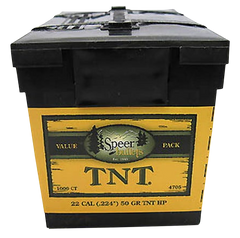 Speer Ammo 4705 TNT Varmint .22 Cal .224 50 gr Hollow Point Reloading Bullets - 1000/Box — view 2