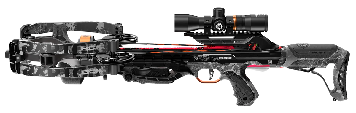 Barnett Outdoors Hyper Raptor BCX Crossbow 425 FPS 214 lb Draw w/ 2-7x36mm Illuminated Scope — view 2