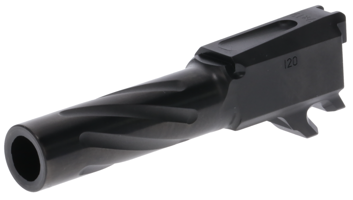 Rival Arms Precision Match Grade 9mm Luger 3.10" Fluted Threaded Black PVD Steel Barrel - Sig P365 — view 2