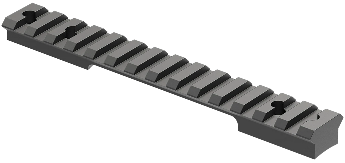 Leupold BackCountry Cross-Slot 1-Piece Scope Base Matte Black Aluminum - Weatherby Vanguard Short Action — view 2