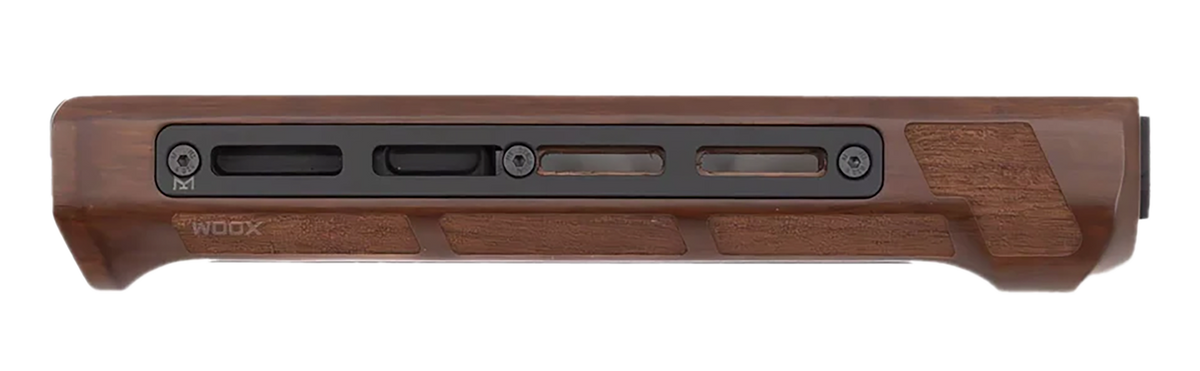 WOOX Bravado Large Frame Handguard American Walnut M-LOK 45-70 Gov - Steel/Steel Wildlife — view 2