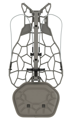 Novix NX-HELO Helo Hang-On Treestand - Classic Aluminum — view 2