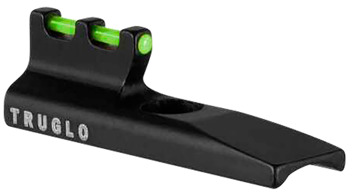 TruGlo TG975G Marlin Rimfire Front Sight 0.060" Green Fiber Optic Black Frame — view 2