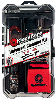Kleen-Bore UK213 Universal Cleaning Kit .22 Cal-12 Gauge Handguns/Rifles/Shotguns — view 2
