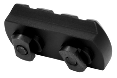 Warne 6201M M-LOK 3 Slot Rail Black Anodized Aluminum — view 2