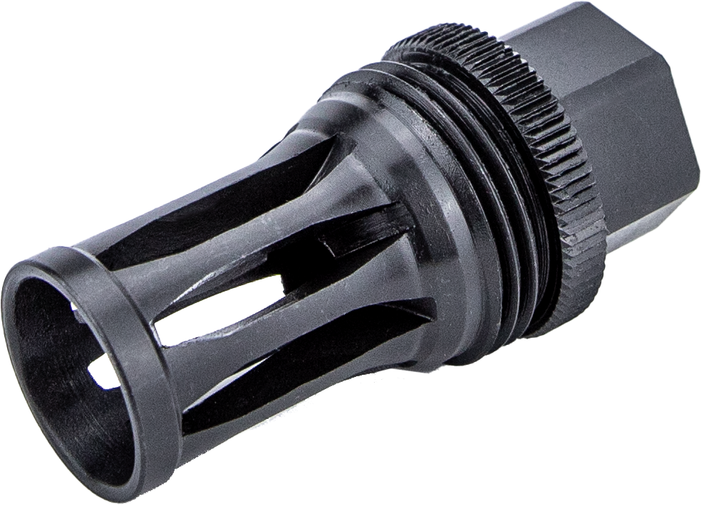 KGM Suppressors Quick Detach Flash Hider 1/2x28 Steel Black Nitride — view 2