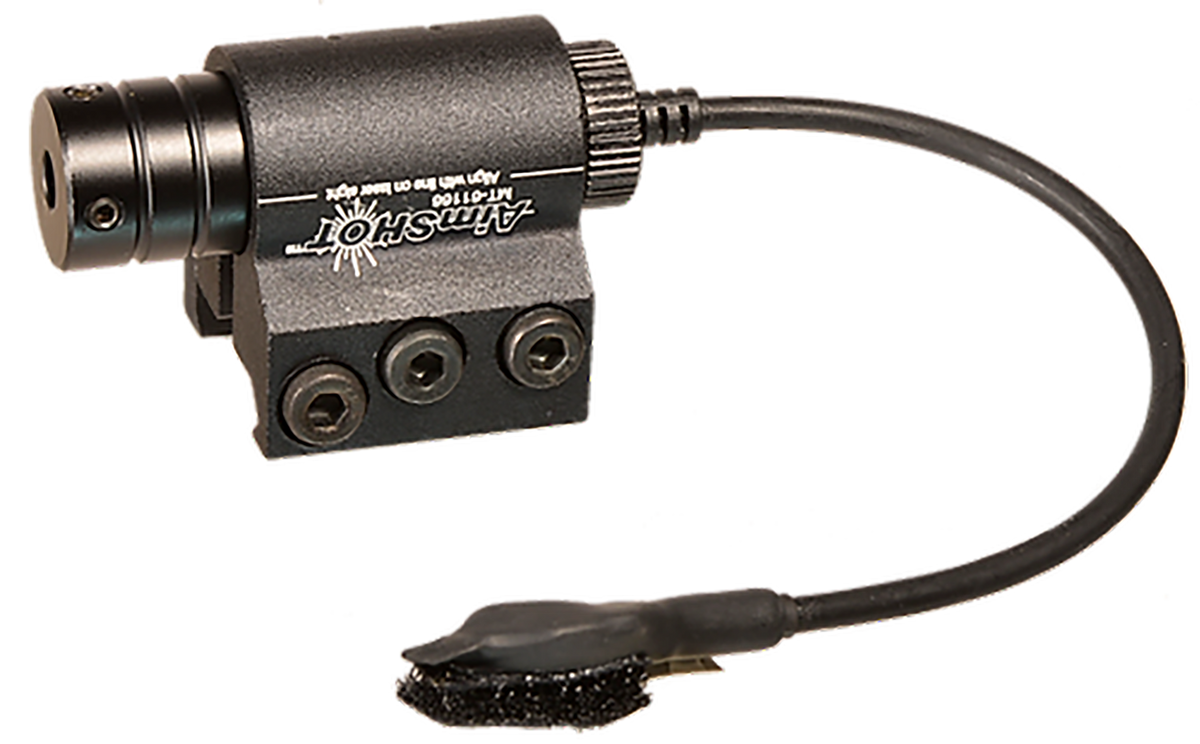 AimShot KT6132 Pistol Laser Red 5mW 632nm Matte Black — view 2