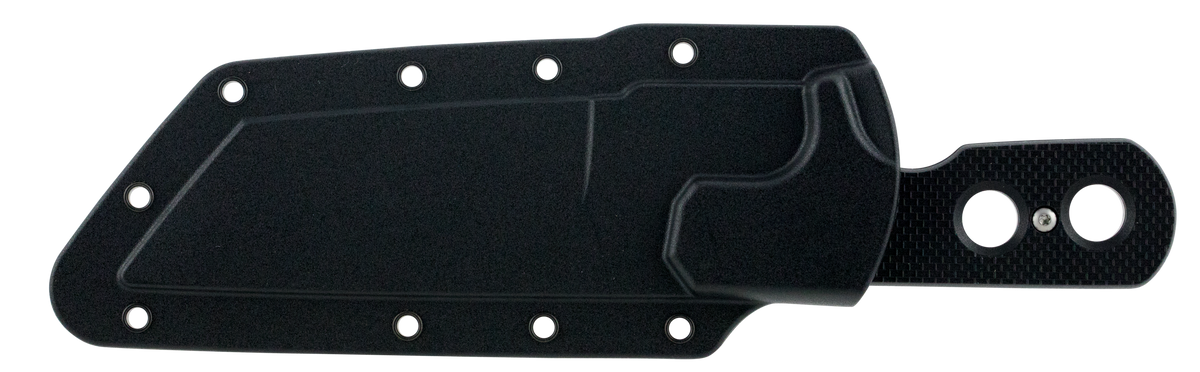 Cold Steel 49HTF Mini Tac Tanto 3.75" Fixed Plain AUS-8A SS Black Griv-Ex Handle — view 2