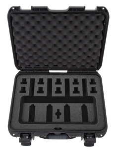 Nanuk 925 4 UP Pistol Case Waterproof Resin Black 17" Interior — view 2