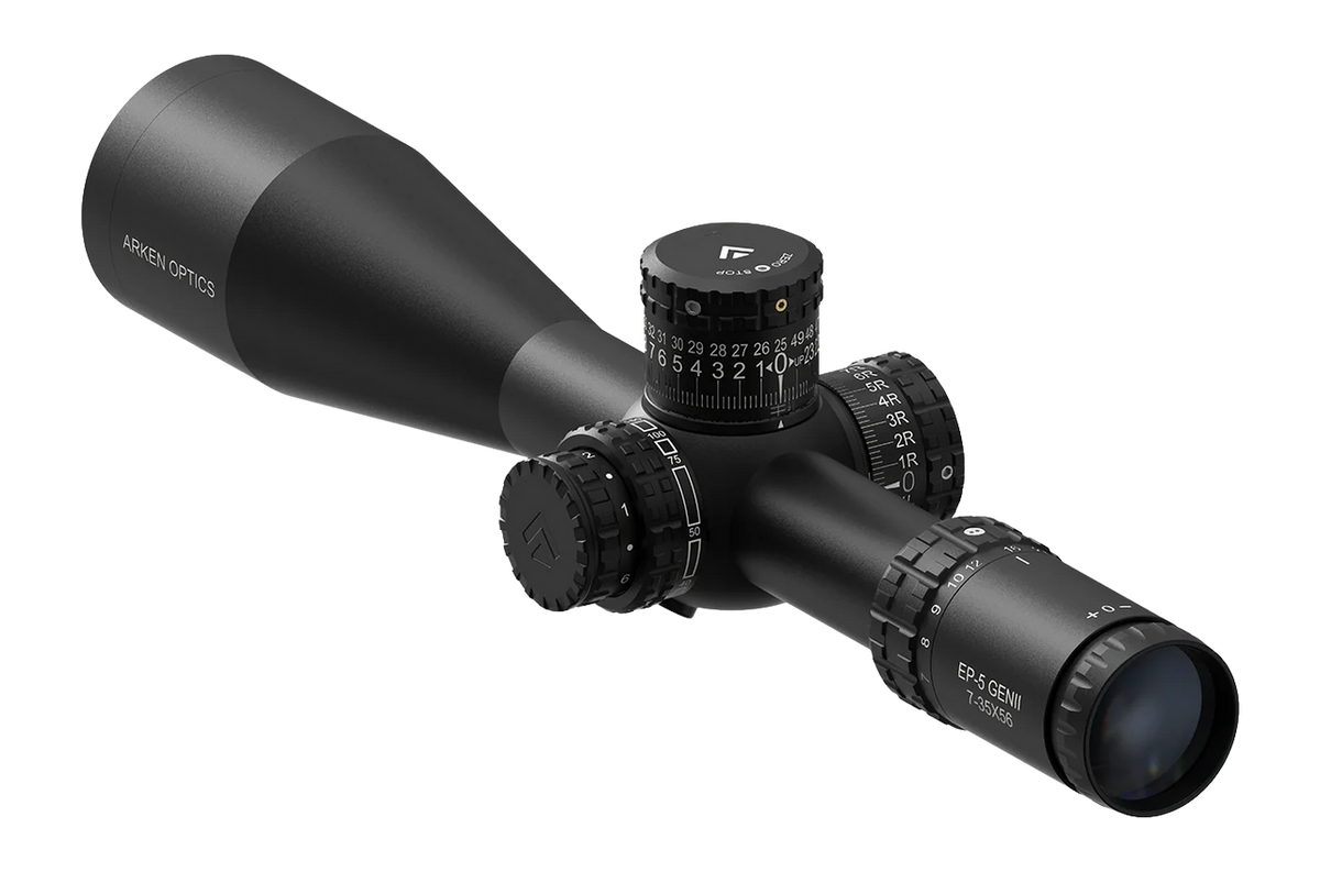ARKEN EP-5 Gen 2 7-35x56 FFP VPR MRAD 34mm Riflescope — view 2