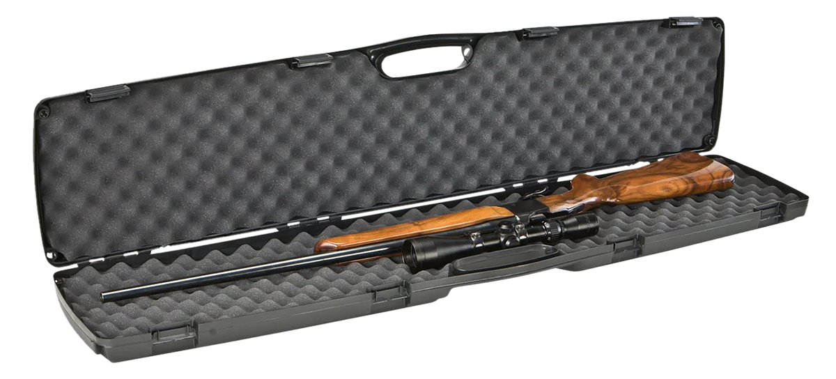 Plano 10470 SE Single Scoped Rifle Case Polymer Black 48" Foam Padded - Lockable — view 2