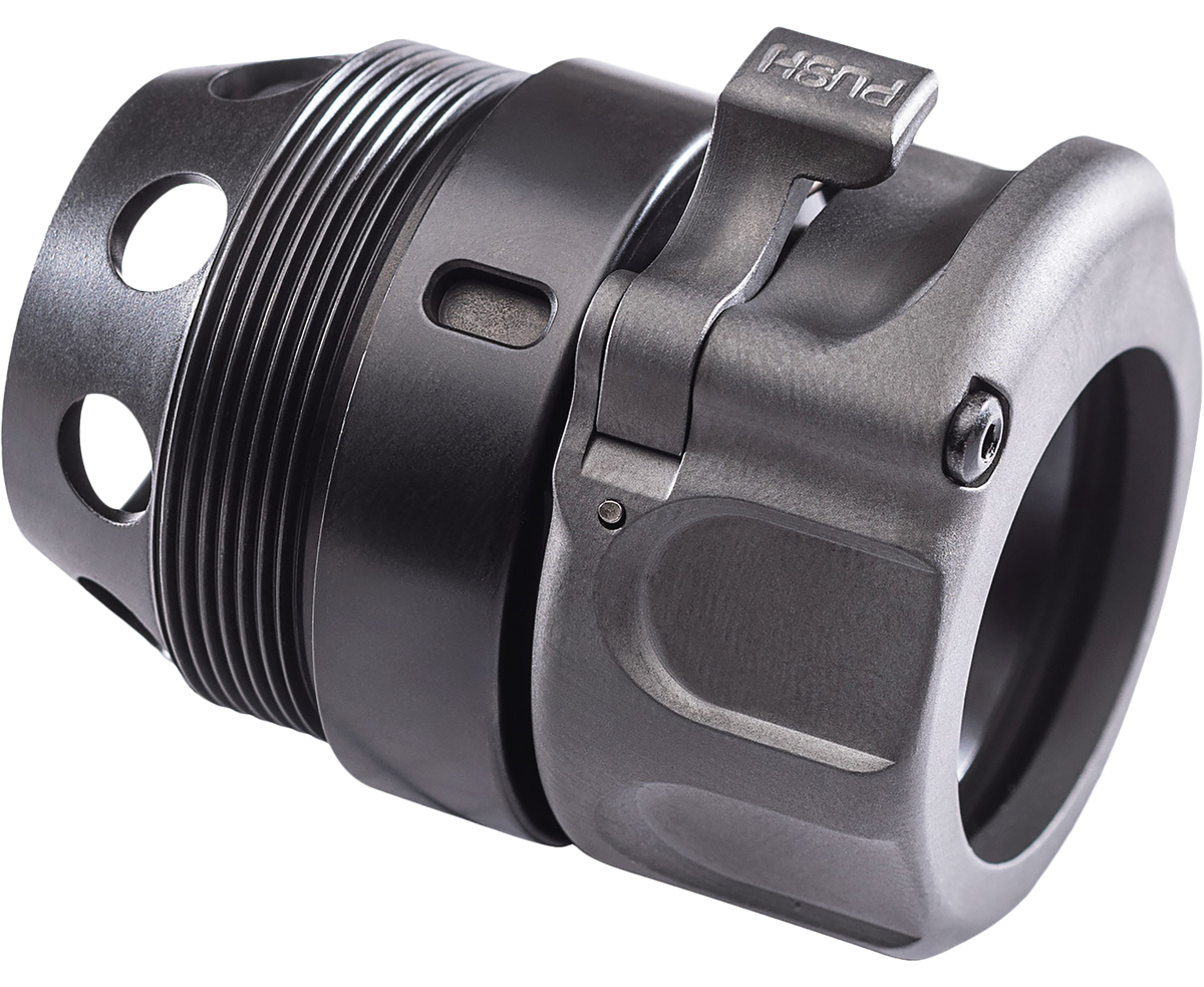 Surefire Fast-Attach HUB Suppressor Adapter 7.62mm 1 3/8x24 - Nitride Black — view 2