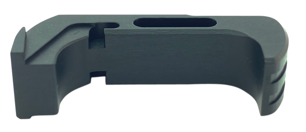 Cross Armory CRG5MCBK Extended Magazine Catch Glock Gen4-5 Black Anodized Aluminum — view 2