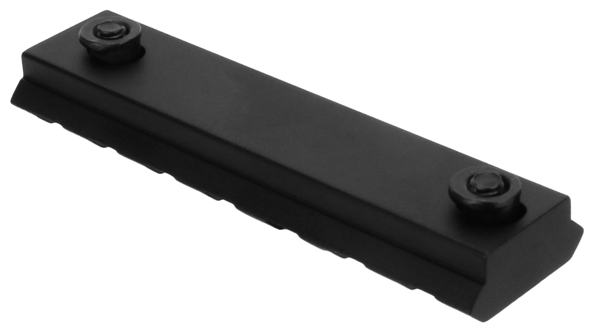 TacFire MAR102 KeyMod Picatinny Rail 3" 7-Slot Black — view 2