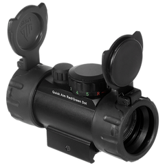 UTG ITA 1x 4 MOA Red/Green Dot 62 MOA Circle Reticle Sight - 38mm Tube — view 2