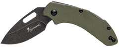 Browning Hidden Hollow EDC Small 2.25" D2 Folding Drop Point OD Green G10 Knife — view 2