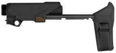 SB Tactical HBPDW Black Synthetic 3-Position Adjustable Pistol Stabilizing Brace for 9mm Luger AR-Platform - Tube Included — view 2