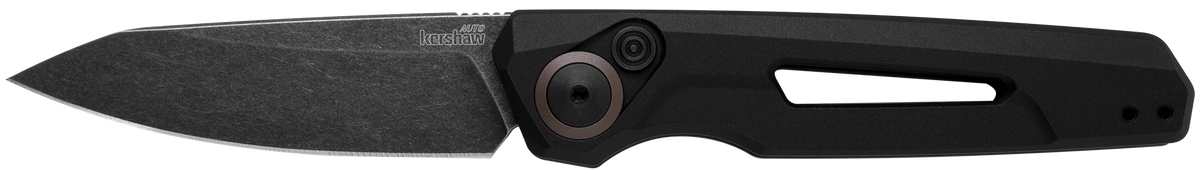 Kershaw Launch 11 2.75" Automatic Folding Drop Point Plain Edge BlackWash CPM-154 Black Aluminum — view 2