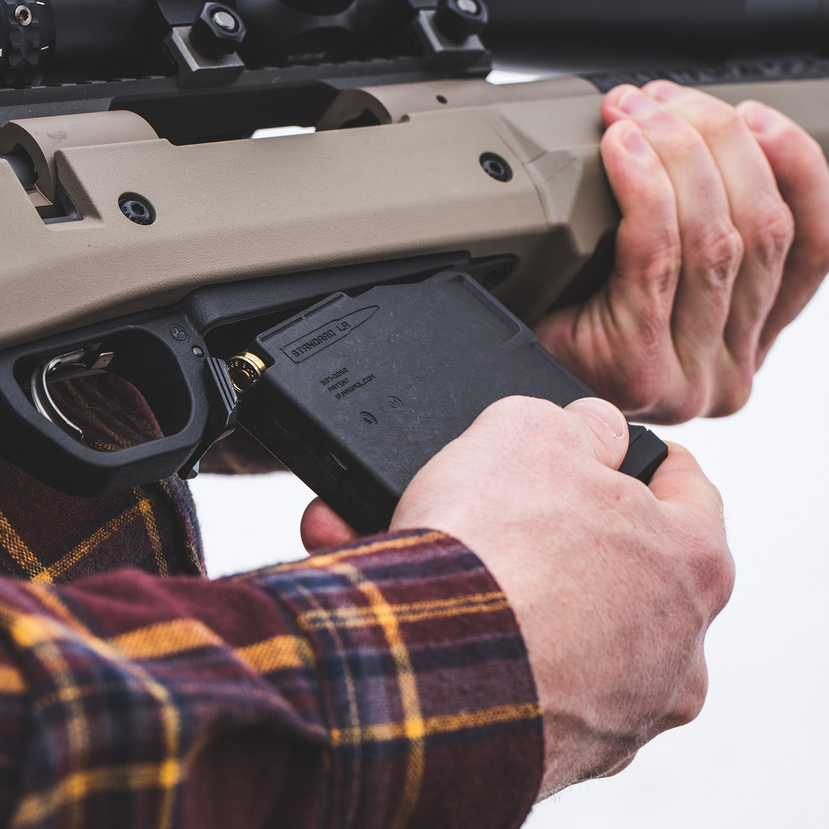 Magpul Industries PMAG 5-Rd AICS Long Action 270 Win/30-06 Springfield Black Polymer Magazine — view 2