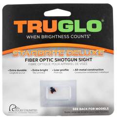 TruGlo StarBrite Deluxe Bead Red Fiber Optic 3mm Shotgun Front Sight — view 2