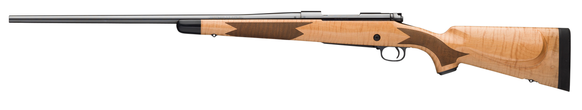 Winchester Model 70 Super Grade 6.5 Creedmoor 22" 5+1 Bolt Action Rifle - AAA Maple Stock — view 2