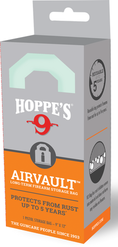 Hoppes Air Vault VCI Handgun Storage Bag 9" x 12" — view 2
