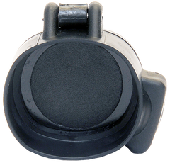 Butler Creek 20150 Flip-Open Eyepiece Scope Cover Black Polymer Size 15 1.66" x 1.45" — view 2