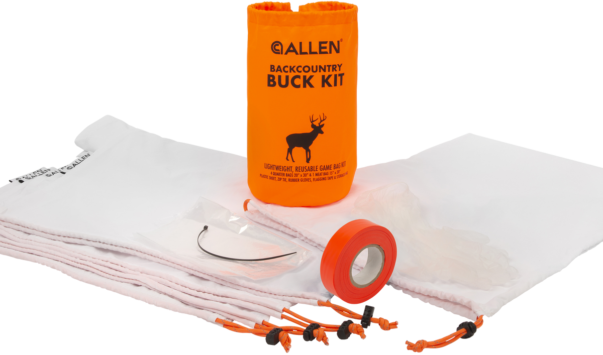 Allen 6599 BackCountry Buck Kit Blaze Orange Polyester Game Bag System — view 2