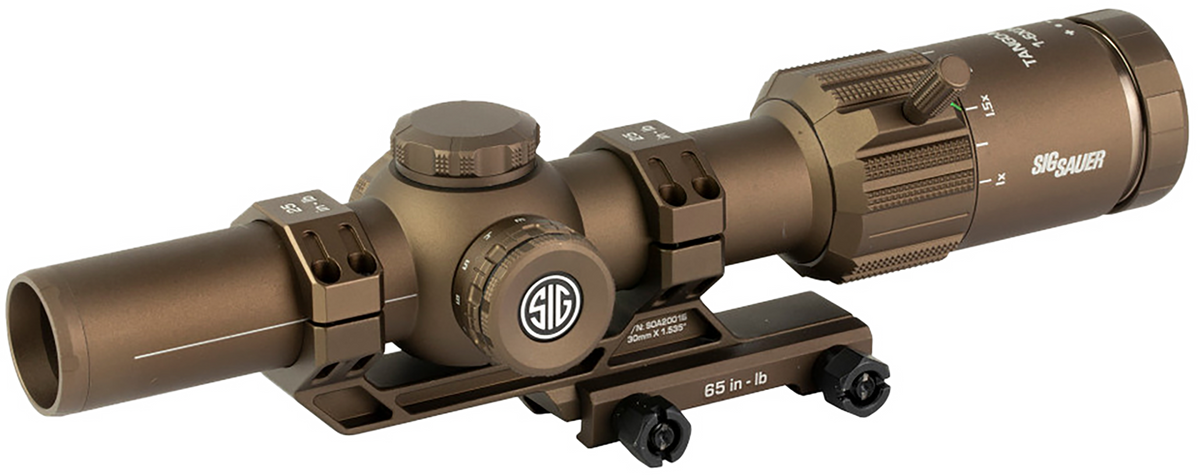 Sig Sauer Electro-Optics Tango-MSR 1-10x26mm 34mm Tube FFP Riflescope - Coyote Tan — view 2