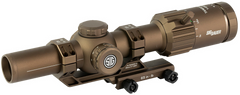 Sig Sauer Electro-Optics Tango-MSR 1-10x26mm 34mm Tube FFP Riflescope - Coyote Tan — view 2