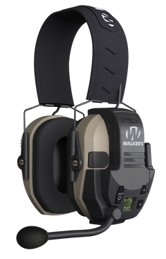 Walkers Game Ear Razor Walkie-Talkie Attachment 22-Ch 2-3 Mile Range VOX Hands-Free - Black — view 2