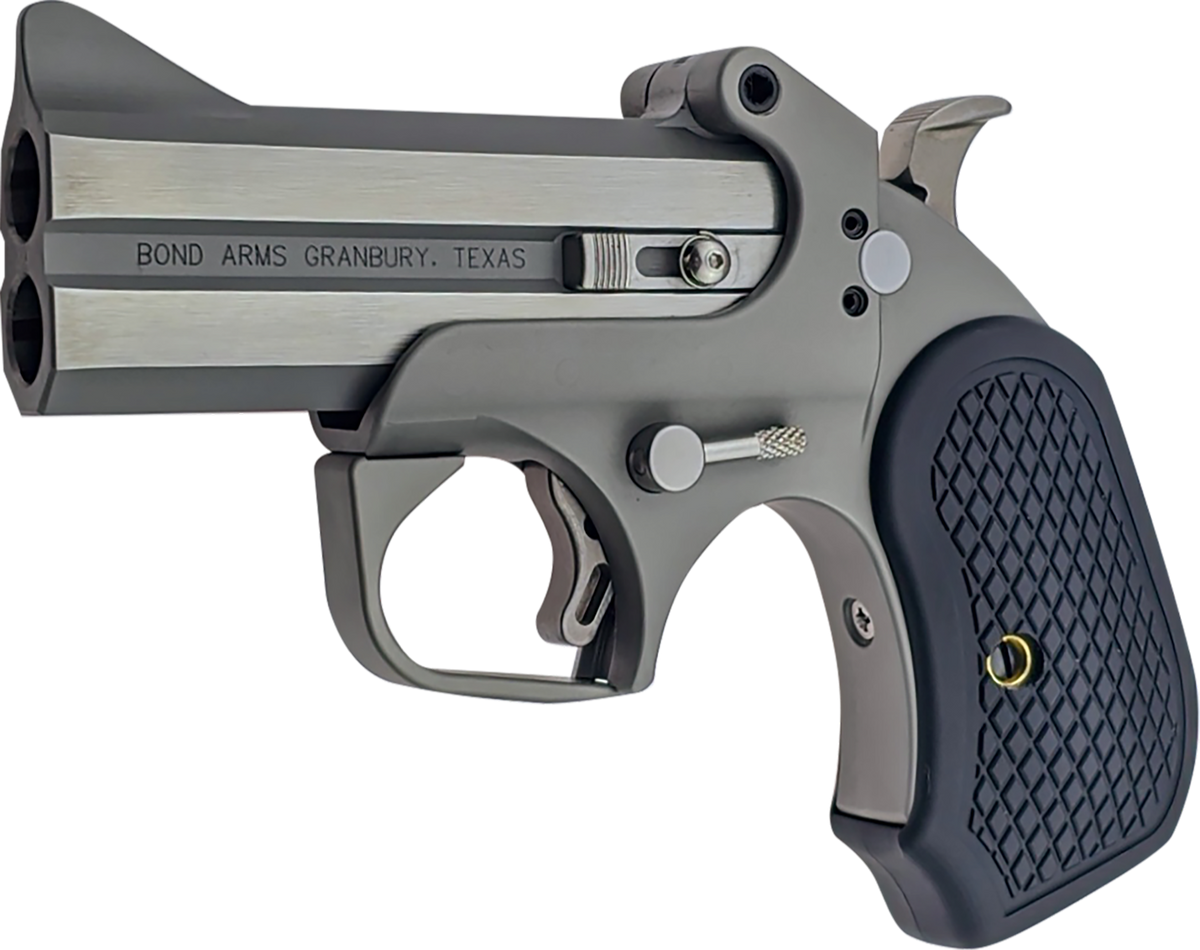 Bond Arms Rowdy XL Rough Series 45 Colt / 410 Bore 3.5" 2-Rd Derringer - Matte Stainless — view 2