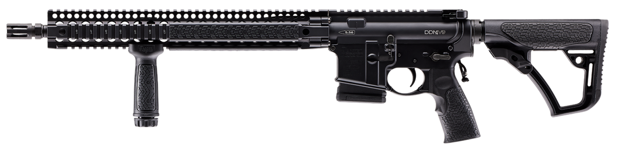 Daniel Defense DDM4 V9 5.56x45mm NATO 16" 10+1 Semi-Auto Rifle - CA Compliant — view 2