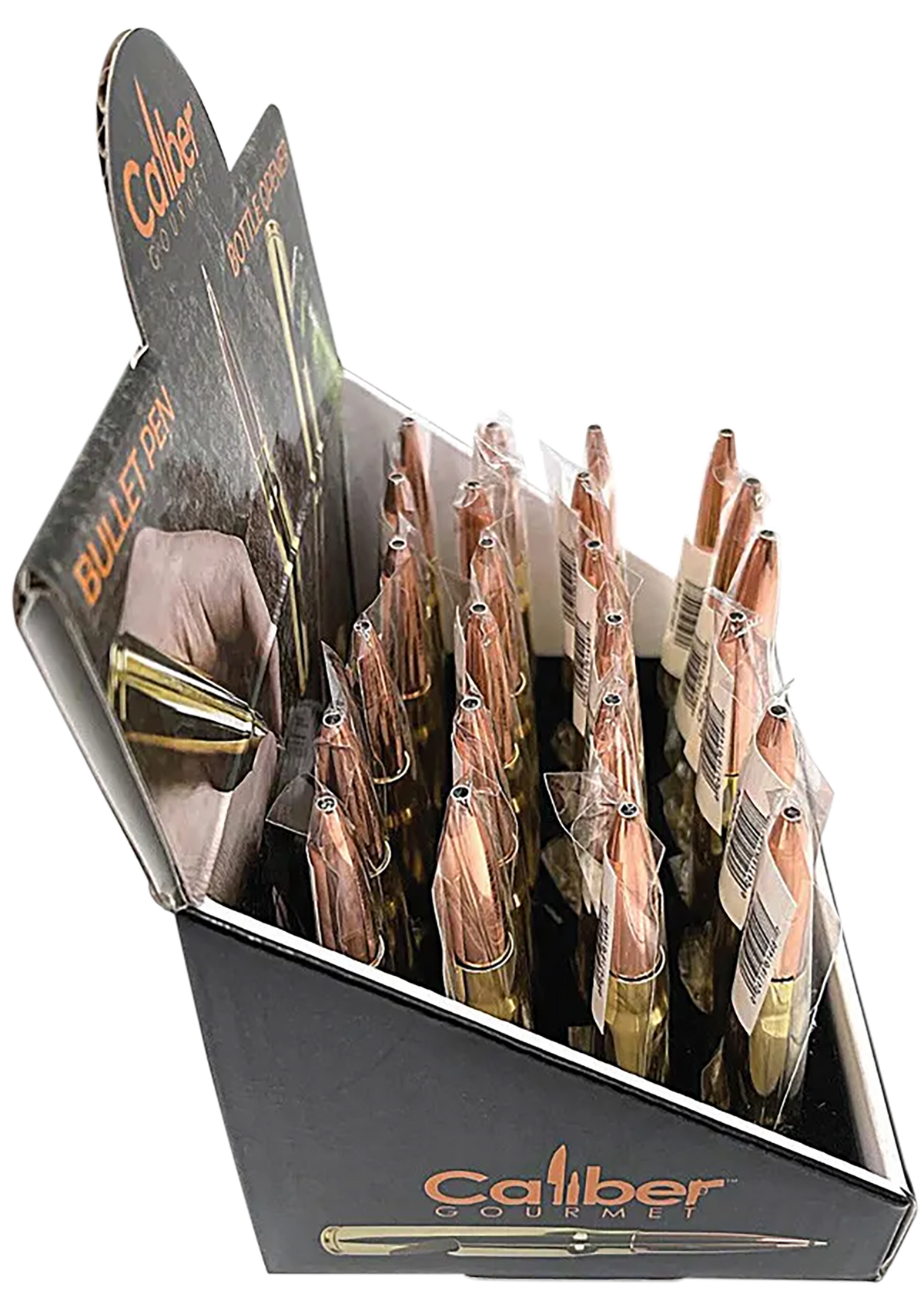 Caliber Gourmet 50 Caliber Bullet Ballpoint Pen Gold 4.13" 24-Pack — view 2