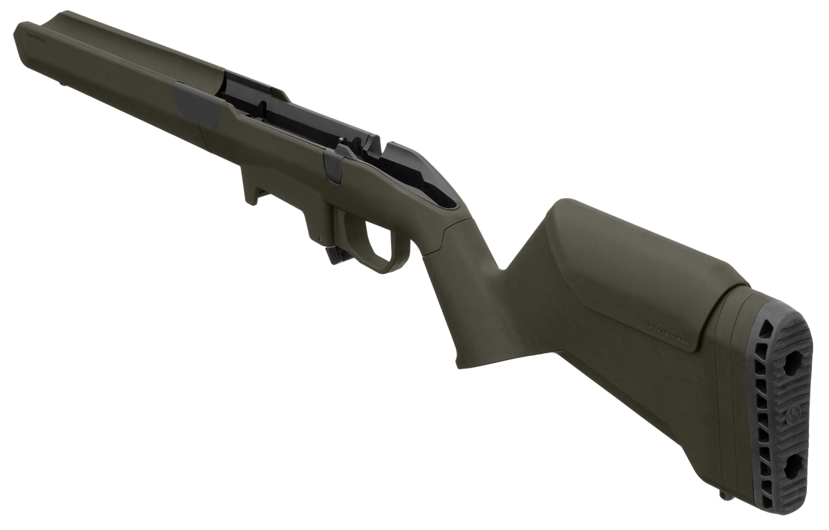 Magpul Industries Hunter Lite Stock OD Green Fits Ruger American Short Action — view 2