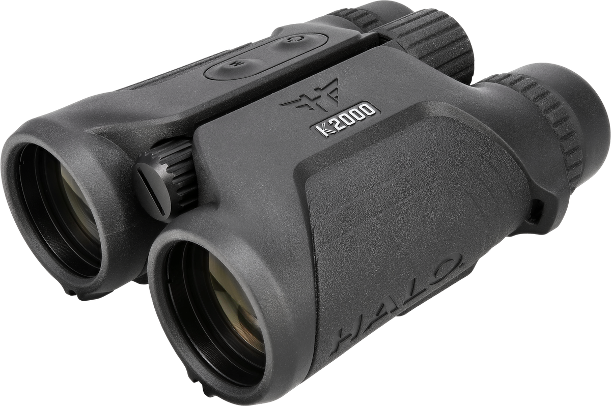 Halo Optics K2000 10x42 Laser Rangefinder Binoculars - Black — view 2