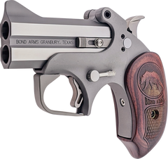 Bond Arms Grizzly Rough Series 45 Colt / 410 Bore 3" 2-Rd Derringer - Extended Rosewood — view 2