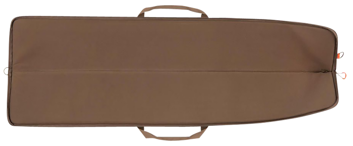 Girls With Guns Highland 52" Brown Quilted Polyester Shotgun Case - Lockable Zipper — view 2