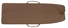 Girls With Guns Highland 52" Brown Quilted Polyester Shotgun Case - Lockable Zipper — view 2