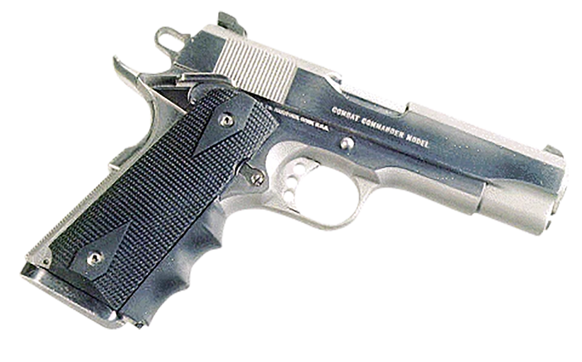 Pearce Grip PGM1911 Modular Grip System 1911 Government Black Rubber — view 2
