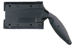 Ka-Bar 1482 TDI Law Enforcement 3.69" Fixed Drop Point Plain AUS-8A SS Blade Black Zytel Handle — view 2