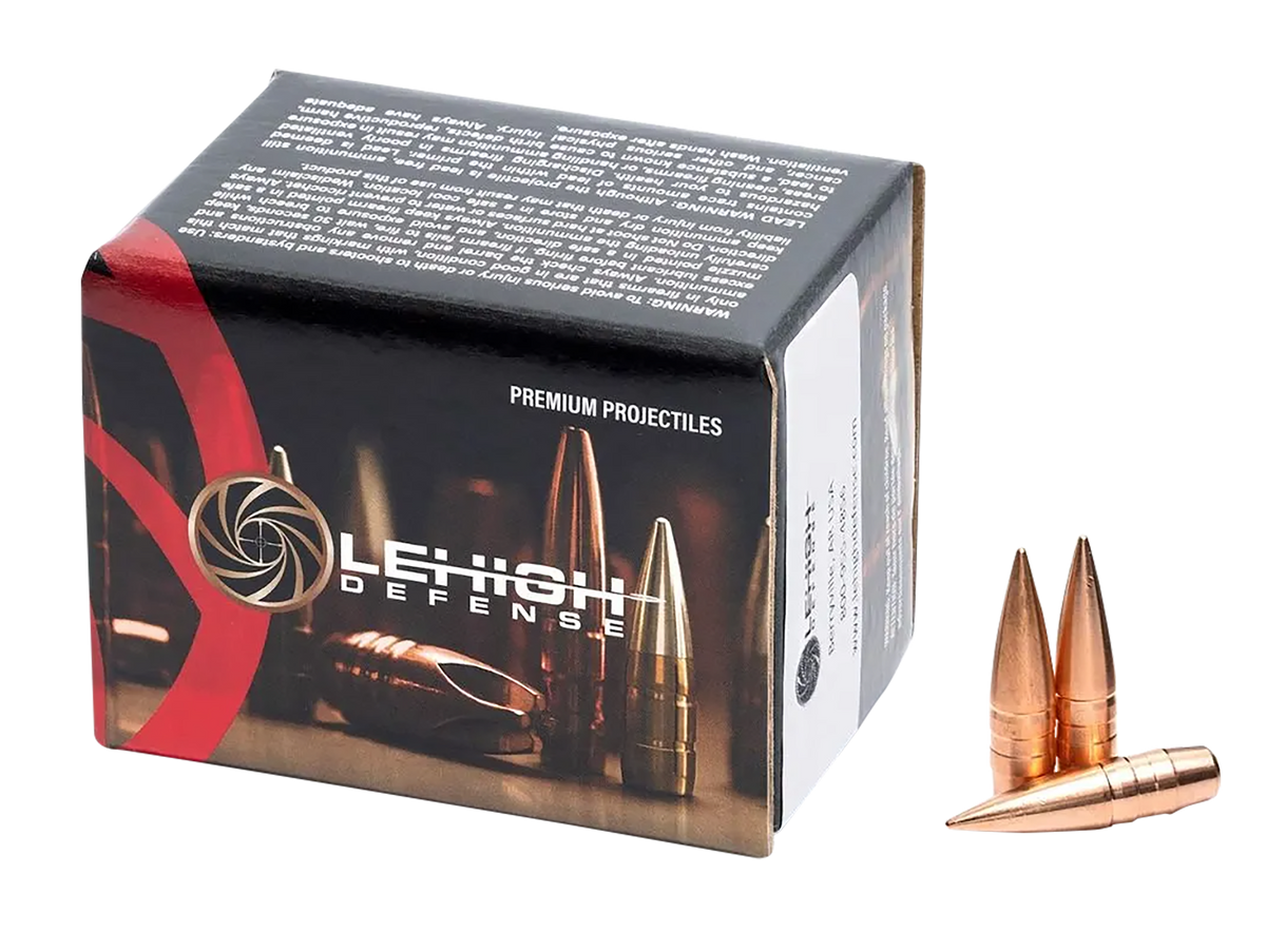 Lehigh Defense Match Solid .30-06/.308/.300 Win Mag .308 150gr Solid Reloading Bullets - 50/Box — view 2
