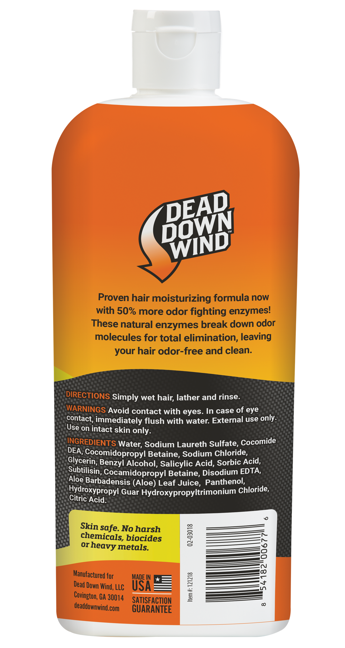 Dead Down Wind Shampoo & Conditioner 12 oz Odor Eliminator Unscented — view 2