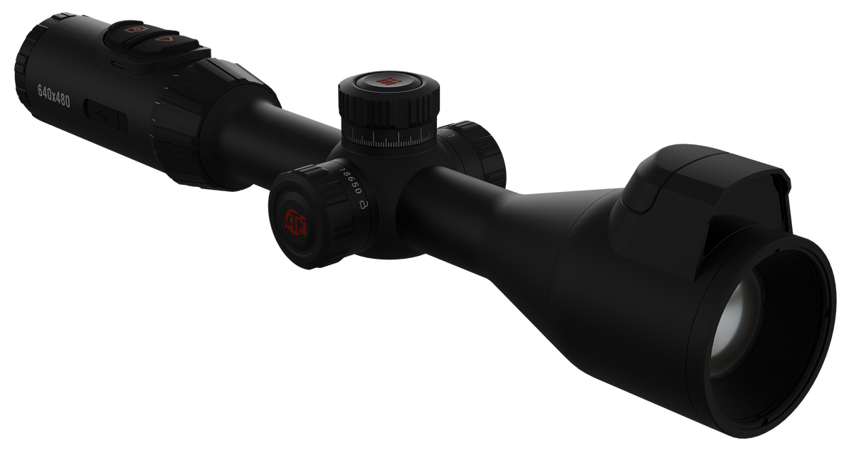 ATN Thor 6 LRF 640 Elite 2-16x Thermal Rifle Scope 640x512 12 Micron Black — view 2