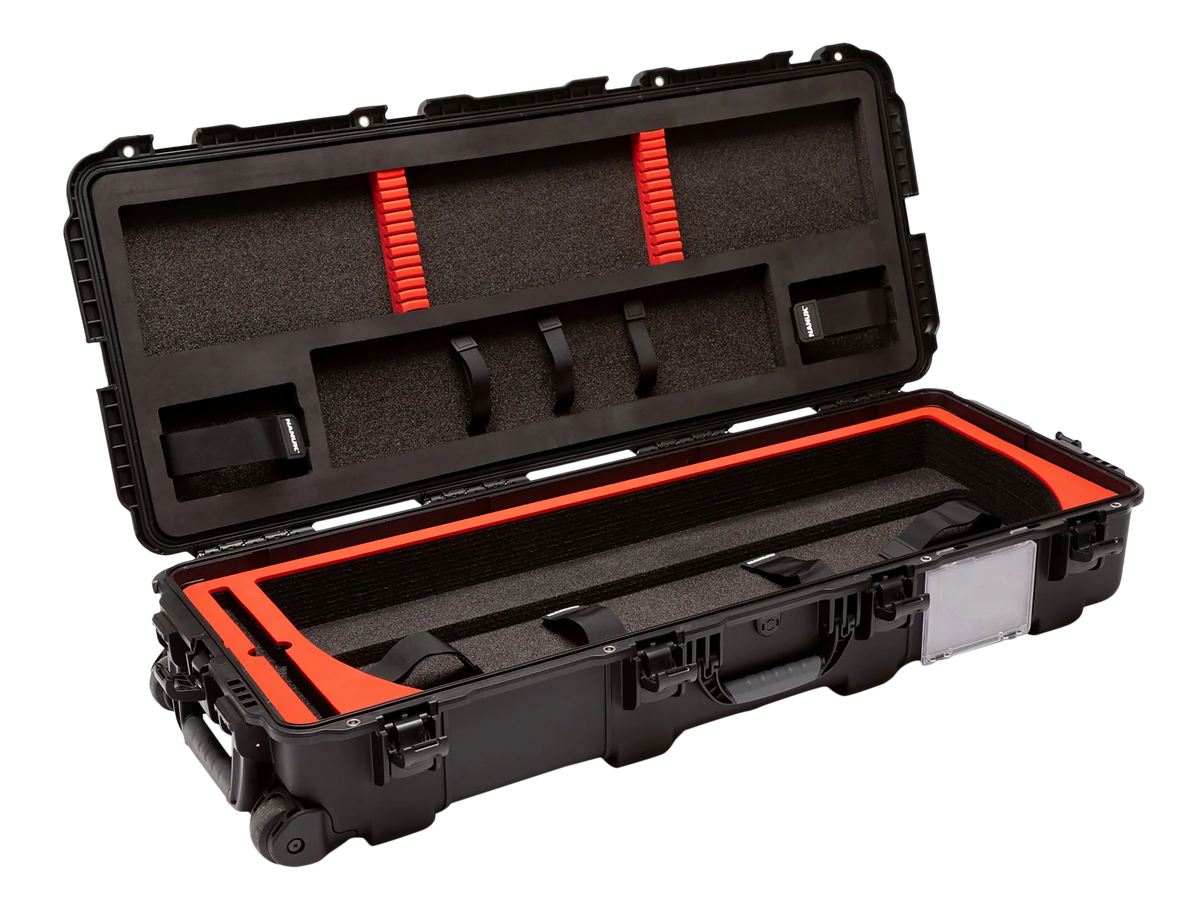 Nanuk 991 Bow Case Black NK-7 Resin Waterproof Hard Case — view 2